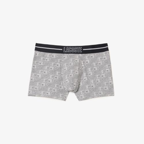 Contrast Waistband Print Trunks