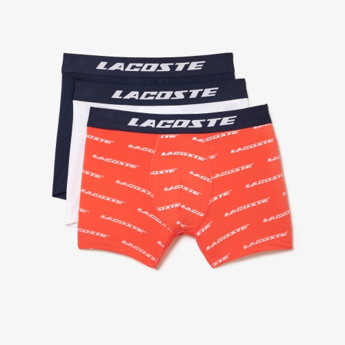 Men’s 3-pack Lacoste Microfiber Print Trunks