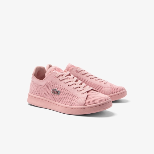 Women's Lacoste Carnaby Piqué Textile Heel Pop Sneakers
