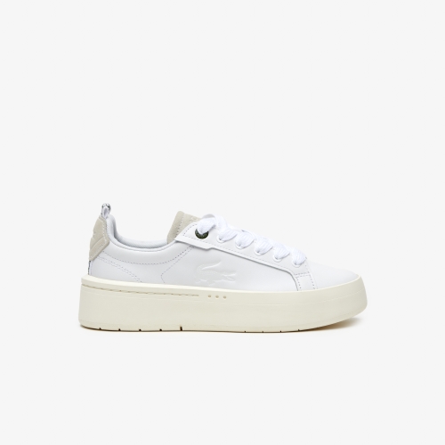 Women's Lacoste Carnaby Platform Leather Trainers