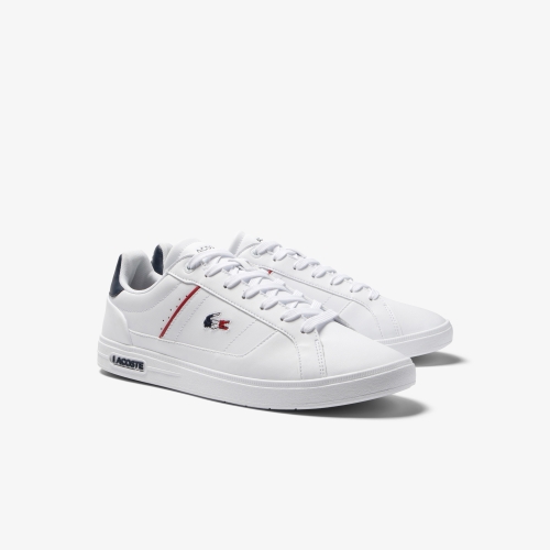Men's Lacoste Europa Pro Leather Heel Pop Sneakers