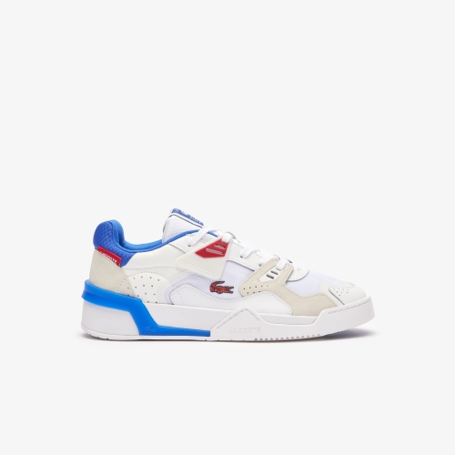 Men's LT 125 Contrasted Tongue Leather Trainers 