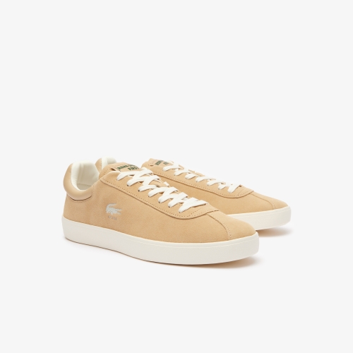 Men's Baseshot Tonal Leather Trainers 