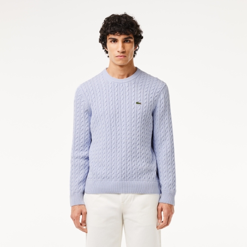 Cable Knit Cotton Sweater