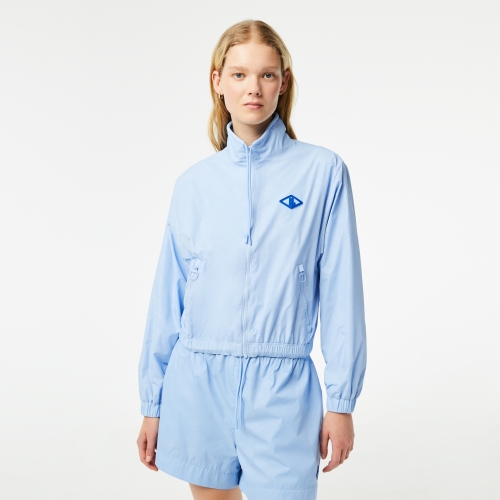 Women's Lacoste Monogram Print Track Jacket