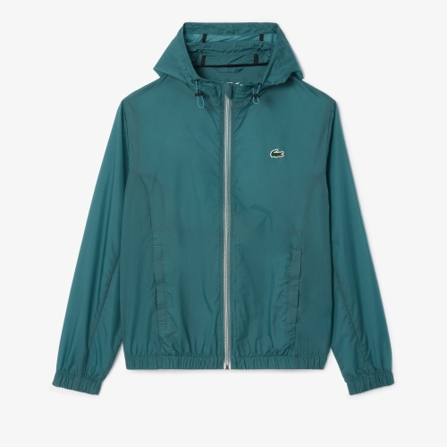 Lightweight Showerproof Hooded Sport Jacket