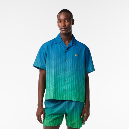 Short Sleeved Ombre Effect UV Protect Shirt