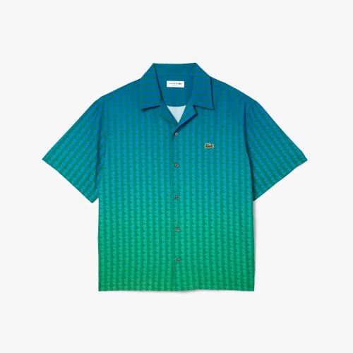 Short Sleeved Ombre Effect UV Protect Shirt