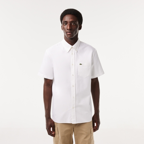 Regular Fit Short Sleeved Oxford Shirt