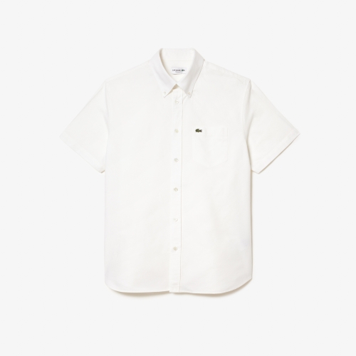 Regular Fit Short Sleeved Oxford Shirt