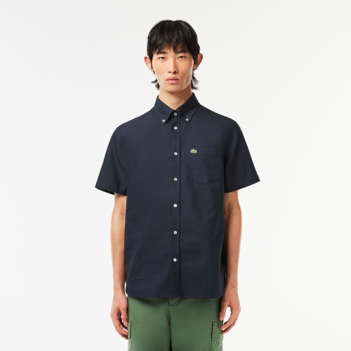 Regular Fit Short Sleeved Oxford Shirt