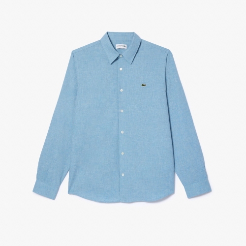Slim Fit Recycled Cotton Shirt