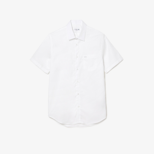 Men's Regular Fit Solid Cotton Shirt
