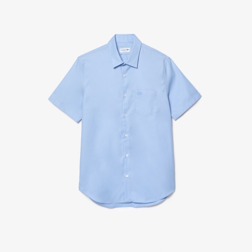 Men's Regular Fit Solid Cotton Shirt