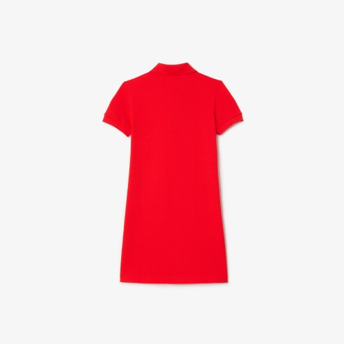 Girl’s Polo-Style Cotton Dress