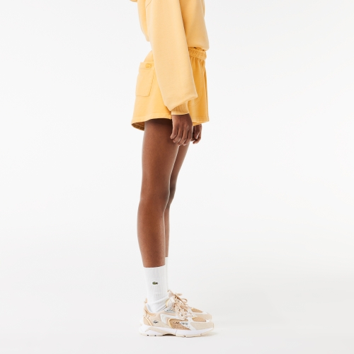 Natural Dyed Short Cotton Fleece Shorts