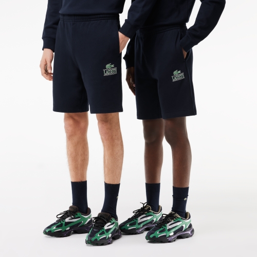 Lacoste Signature Print Jogger Shorts