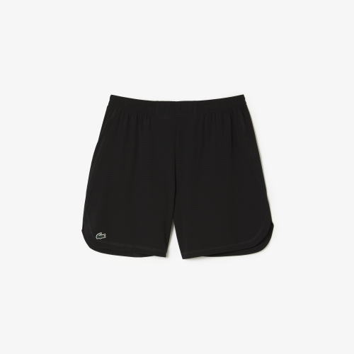 Men's Lacoste Sport Check Stretch Mesh Shorts