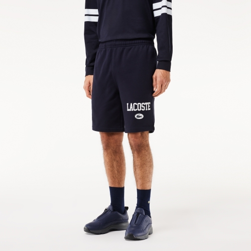 Regular Fit Lacoste Print Jogger Shorts