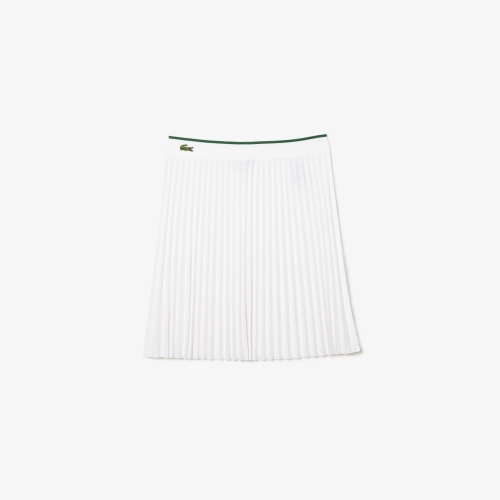 Short Pleated Elastic Waist Skirt