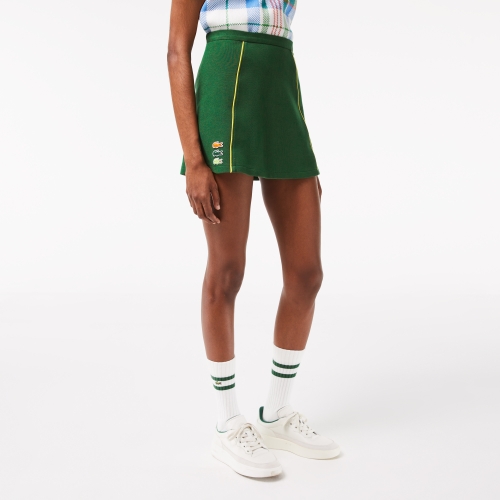 Women's Lacoste Organic Cotton French Made Skirt
