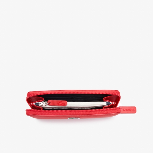 Women's L.12.12 Concept Petit Piqué 12 Card Zip Wallet
