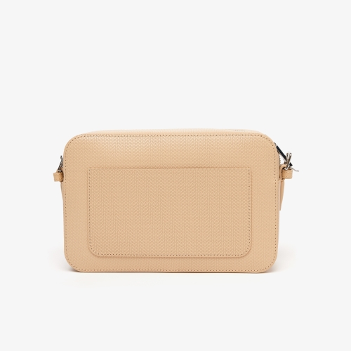 Women’s Lacoste Chantaco Calfskin Leather Pouch Purse