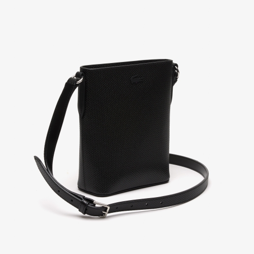 Women’s Lacoste Chantaco Calfskin Leather Messenger Bag