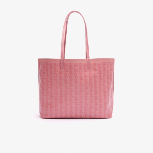 Zely Coated Canvas Monogram Medium Tote