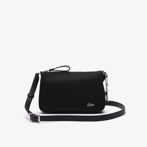 Daily Lifestyle Coated Canvas Crossover Purse