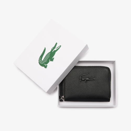 Mini City Court Grain Leather Coin Purse