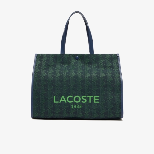 Large Heritage Print Jacquard Tote