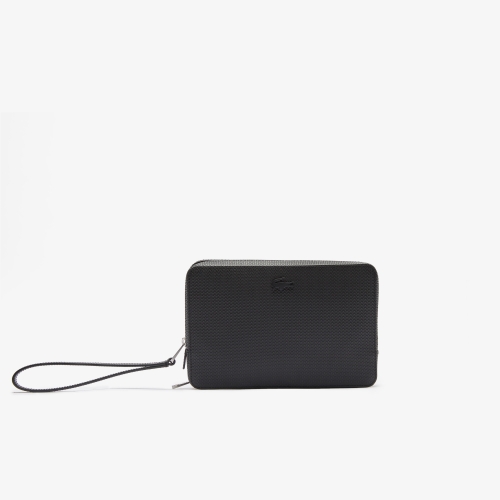 Men's Chantaco Piqué Leather Zip Pouch
