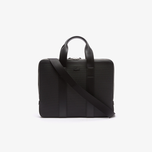 Men's Chantaco Piqué Leather Extra Slim Computer Bag