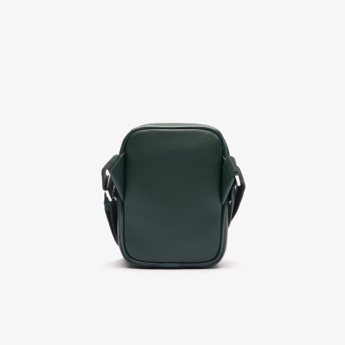 Small Angy Grain Leather Shoulder Bag