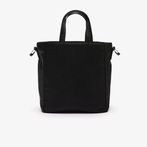 Active Nylon Vertical Pocket Tote Bag