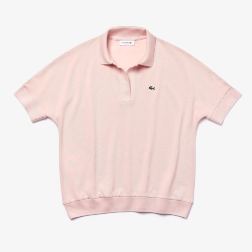 Women's Lacoste Flowy Piqué Polo Shirt