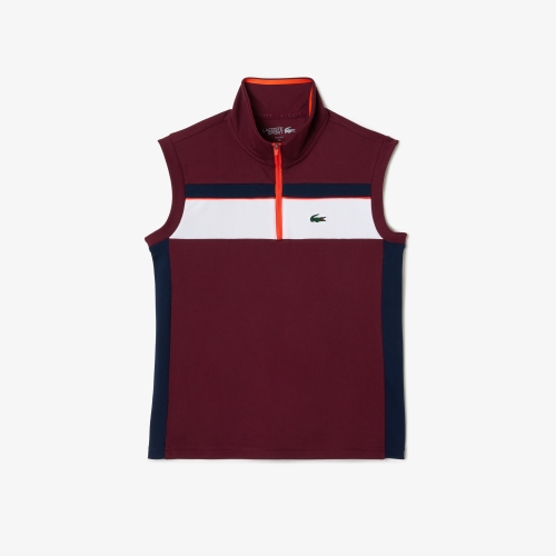 Contrast Ripstop Piqué Tennis Polo Shirt