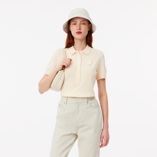 Wash Effect Piqué Polo Shirt