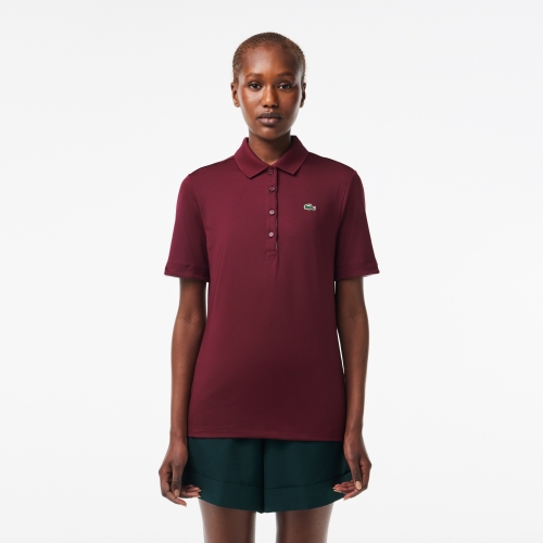 Women's Lacoste SPORT Breathable Stretch Golf Polo Shirt