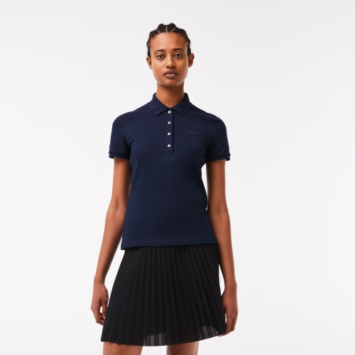 L.12.D Slim Fit Stretch Mini Pique Polo Shirt