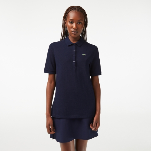 Women's Lacoste SPORT Slim Fit Organic Cotton Golf Polo Shirt