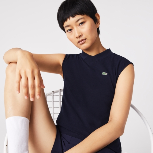 Women's Lacoste SPORT Organic Cotton Golf Polo Shirt