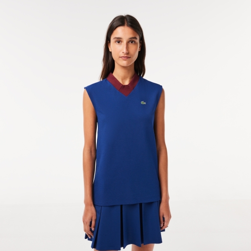 Women's Lacoste SPORT Organic Cotton Golf Polo Shirt