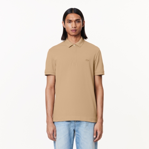 Smart Paris Stretch Cotton Pique Polo Shirt