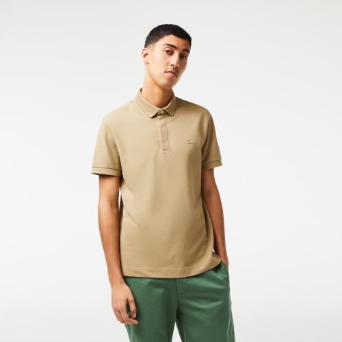 Smart Paris Stretch Cotton Pique Polo Shirt