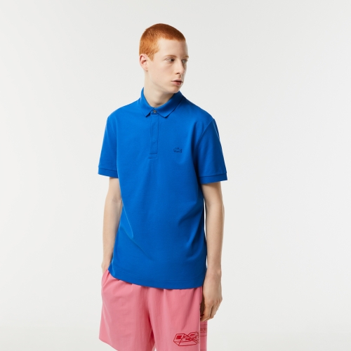 Smart Paris Stretch Cotton Pique Polo Shirt