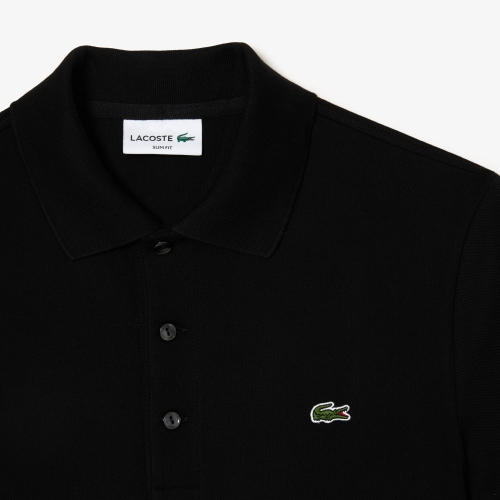Slim Fit Stretch Piqué Polo Shirt