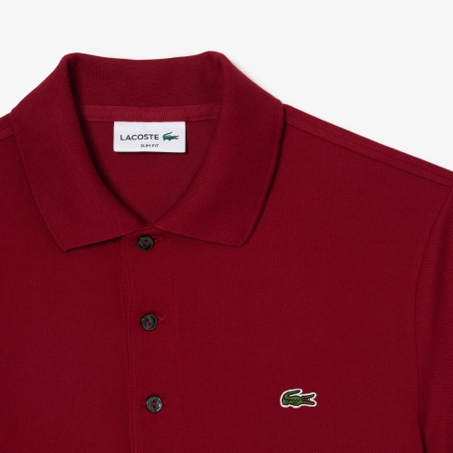 Slim Fit Stretch Piqué Polo Shirt