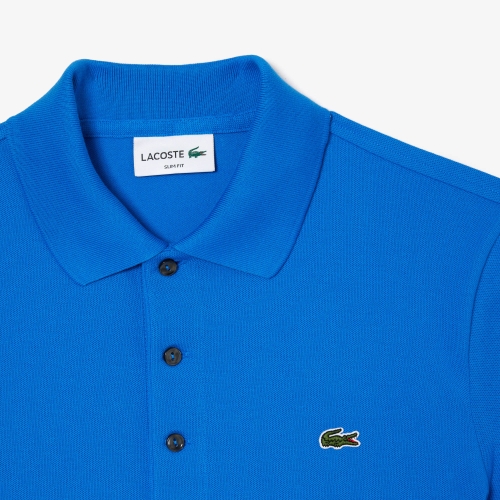 Slim Fit Stretch Piqué Polo Shirt